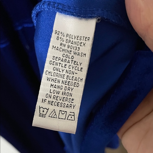 Joan Rivers 90’s Royal Blue Robe Size 3XP - Picture 8 of 11